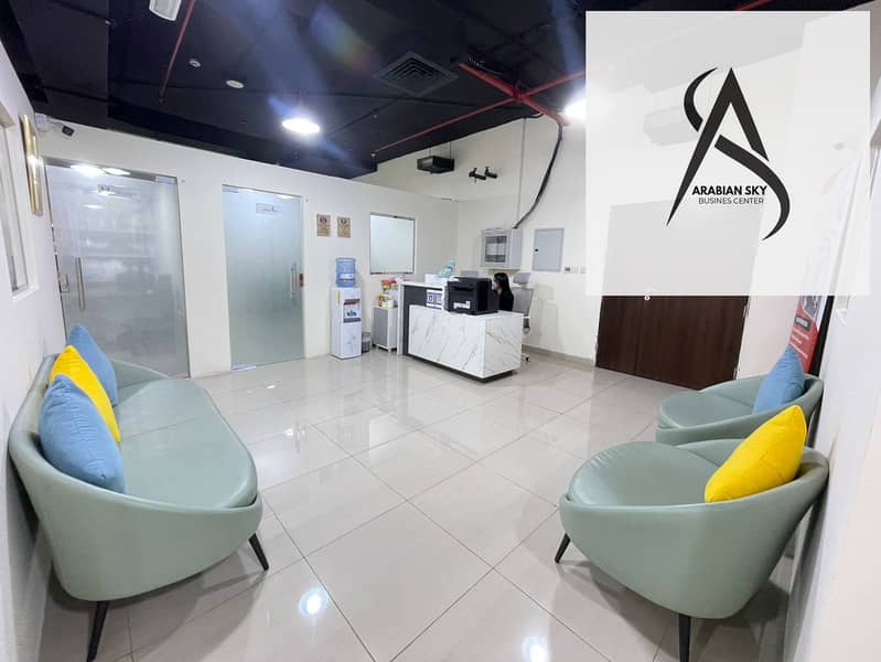Fully Serviced Desk Space with Ejari | Shon Business Park | DIP - Image 13
