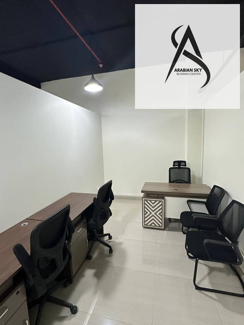 Fully Serviced Desk Space with Ejari | Shon Business Park | DIP - Image 3