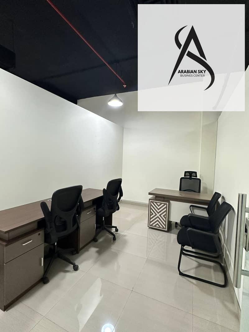 Fully Serviced Desk Space with Ejari | Shon Business Park | DIP - Image 4