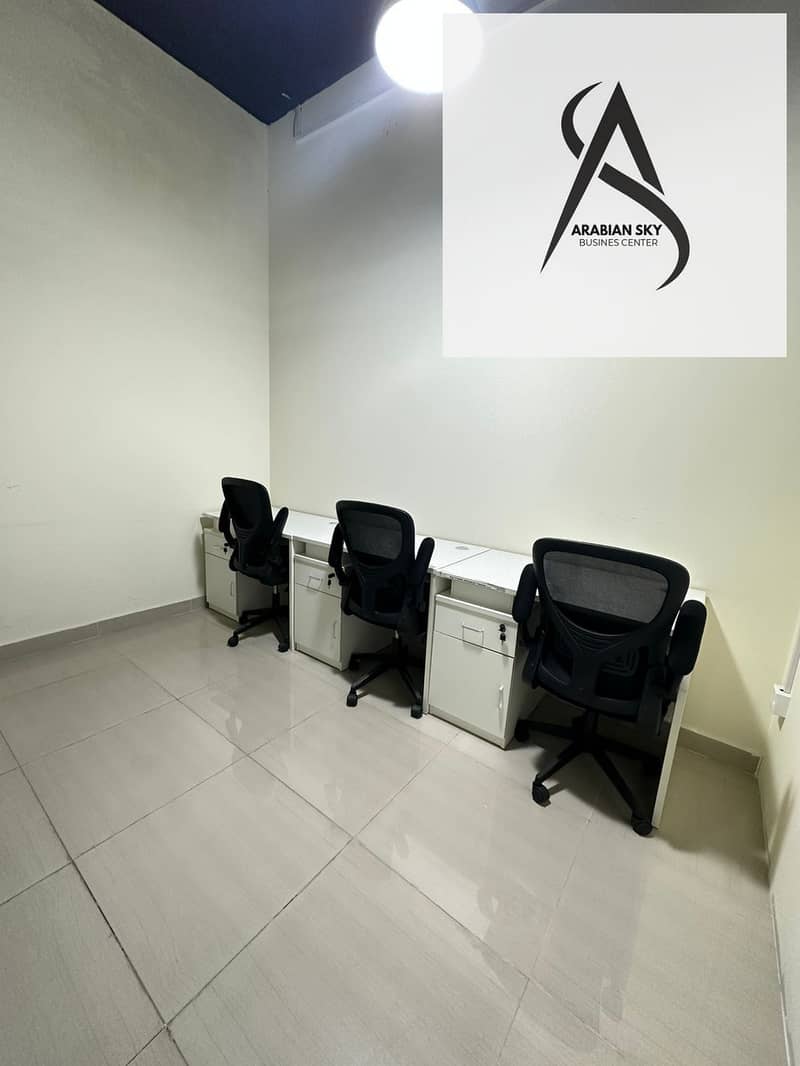 Fully Serviced Desk Space with Ejari | Shon Business Park | DIP - Image 25