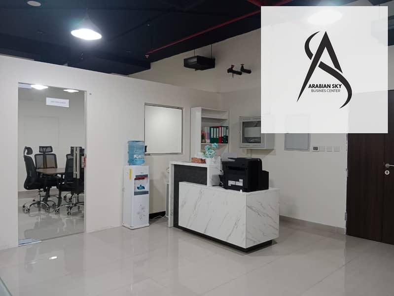 Fully Serviced Desk Space with Ejari | Shon Business Park | DIP - Image 29