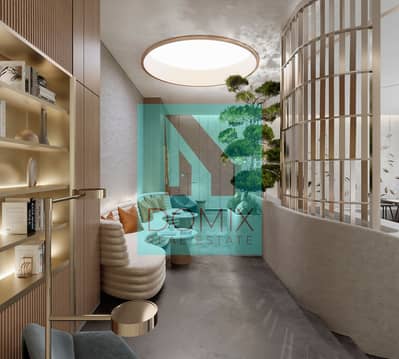 Studio de  à à vendre à Business Bay, Dubai - The Crestmark - library lounge. jpg