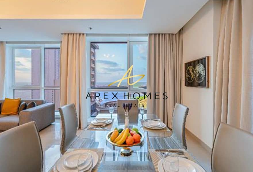 Vacant 2BR | Marina View | Fully Furnished