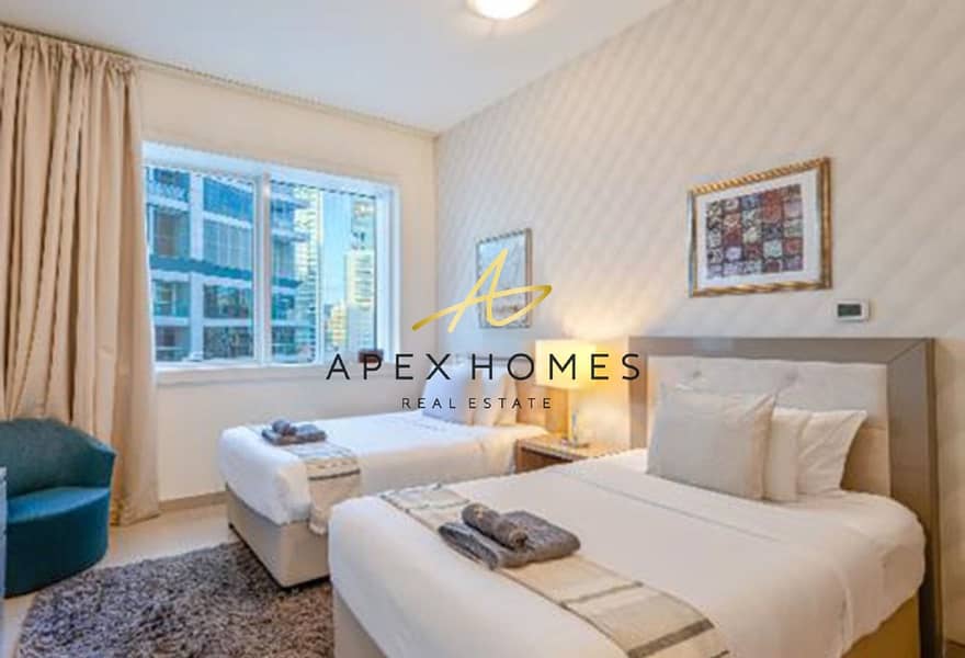 Vacant 2BR | Marina View | Fully Furnished - Image 9