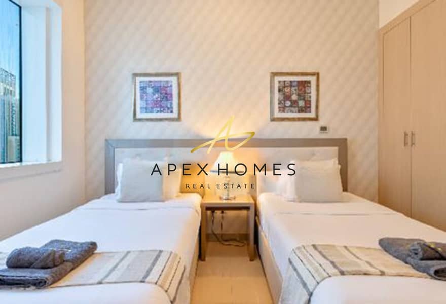 Vacant 2BR | Marina View | Fully Furnished - Image 12