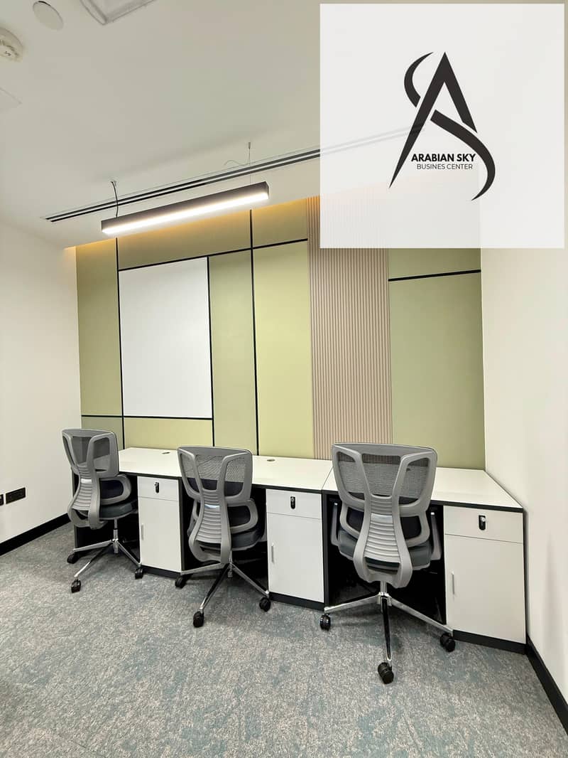 Corporate Offices with Elegant Reception & Lounge Area | Near METRO- HealthCare & WAFI MALL | Prime Location - Image 3