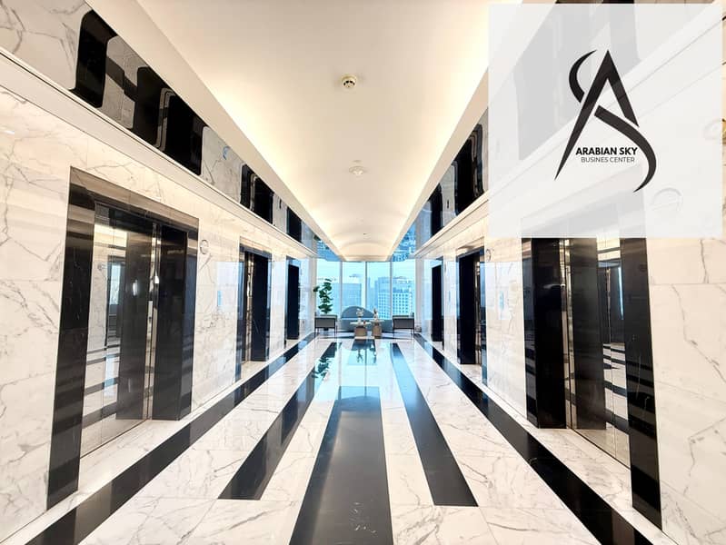 Corporate Offices with Elegant Reception & Lounge Area | Near METRO- HealthCare & WAFI MALL | Prime Location - Image 14