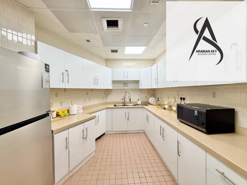 Corporate Offices with Elegant Reception & Lounge Area | Near METRO- HealthCare & WAFI MALL | Prime Location - Image 16