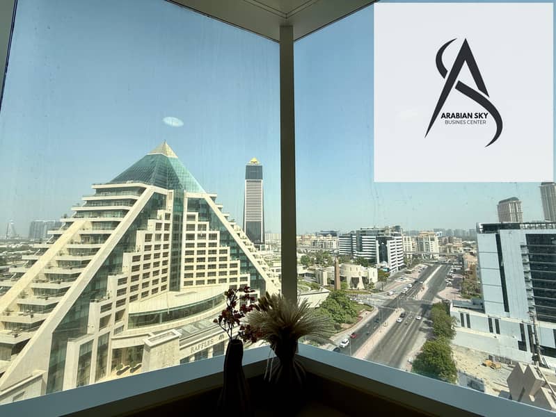 Corporate Offices with Elegant Reception & Lounge Area | Near METRO- HealthCare & WAFI MALL | Prime Location - Image 17