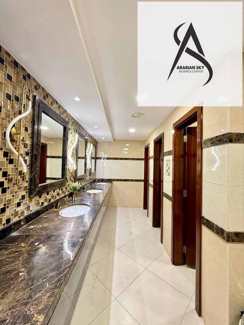 Corporate Offices with Elegant Reception & Lounge Area | Near METRO- HealthCare & WAFI MALL | Prime Location - Image 18