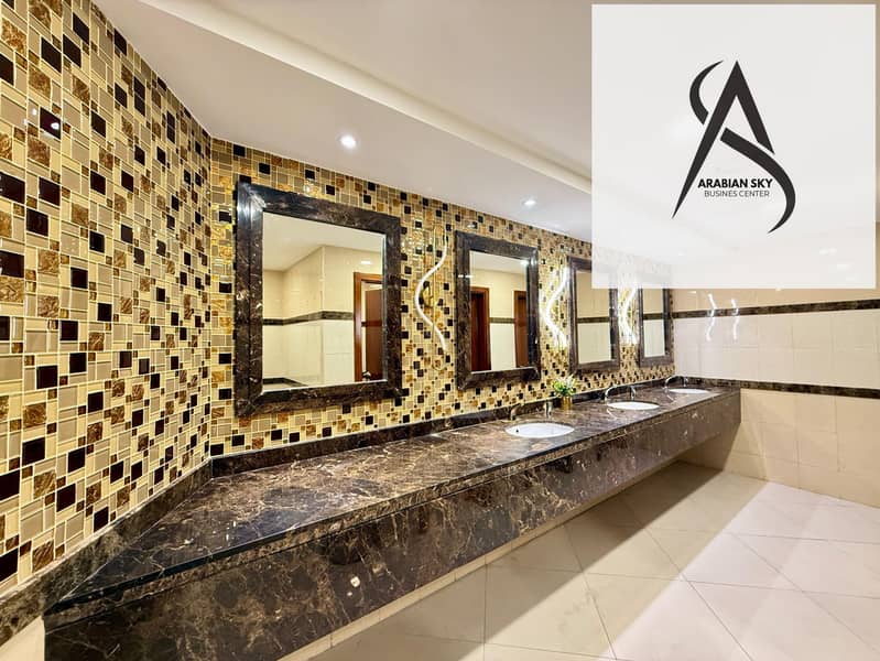 Corporate Offices with Elegant Reception & Lounge Area | Near METRO- HealthCare & WAFI MALL | Prime Location - Image 20