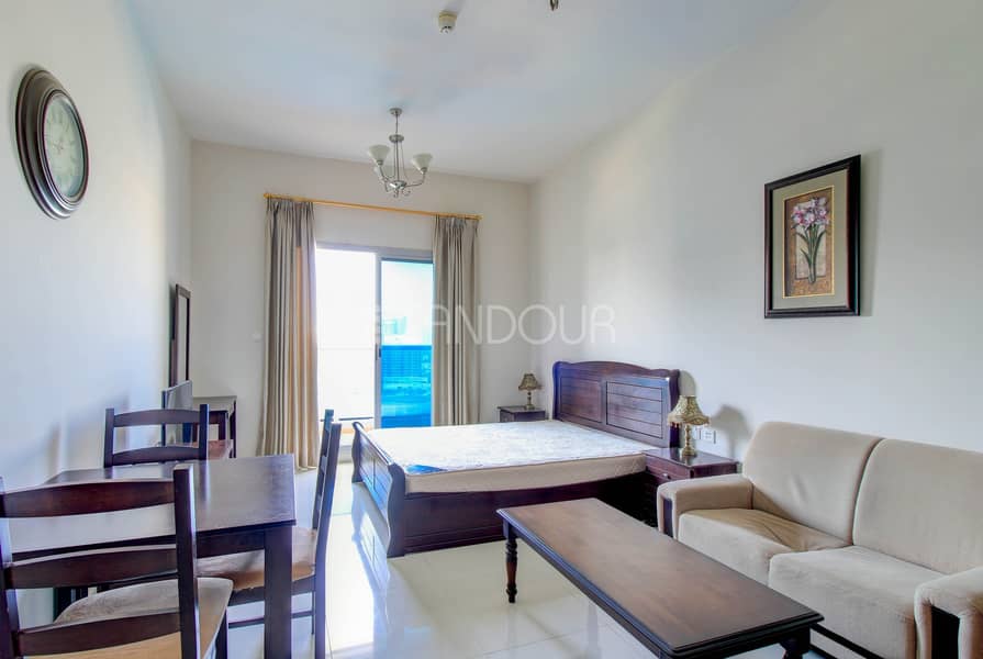 Canal View | Fully Furnished | Spacious Studio
