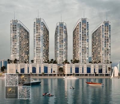 1 habitación Apartamento para en Venta en Ajman Free Zone, Ajman - Ajman Creek Towers Creek View 2. jpeg 1 habitación Apartamento para en Venta en Ajman Free Zone, Ajman - Ajman Creek Towers Creek View 2. jpeg