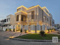 فيلا 3 طوابق زواية شارعين تشطيب VIP مع مصعد / جاهزه مع المكيفات / شامل الرسوم / تملك حر