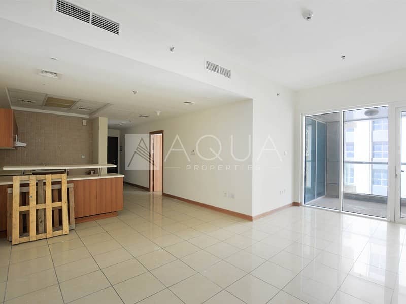 Spacious 1 Bed in Sulafa Tower | Unfurnished