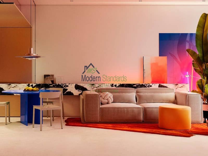 Modern Studio with Balcony | Arsenal Vibe | Jumeirah Garden City - Image 2