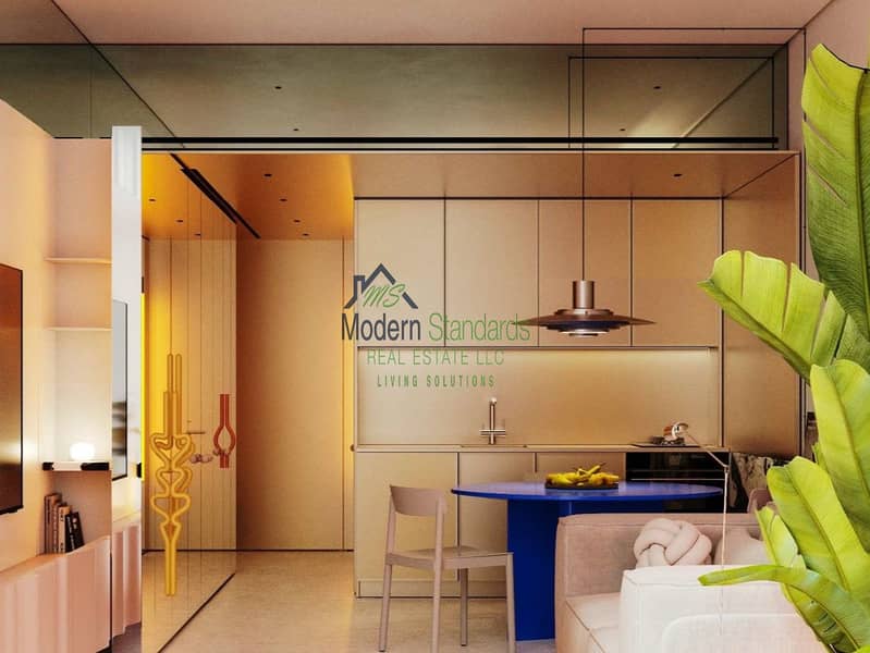 Modern Studio with Balcony | Arsenal Vibe | Jumeirah Garden City - Image 3