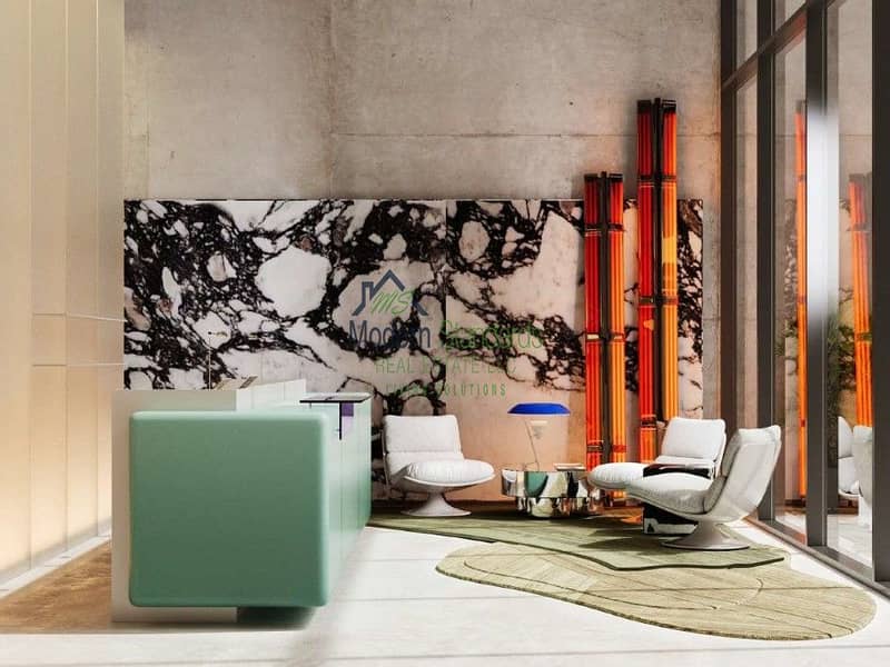 Modern Studio with Balcony | Arsenal Vibe | Jumeirah Garden City - Image 6