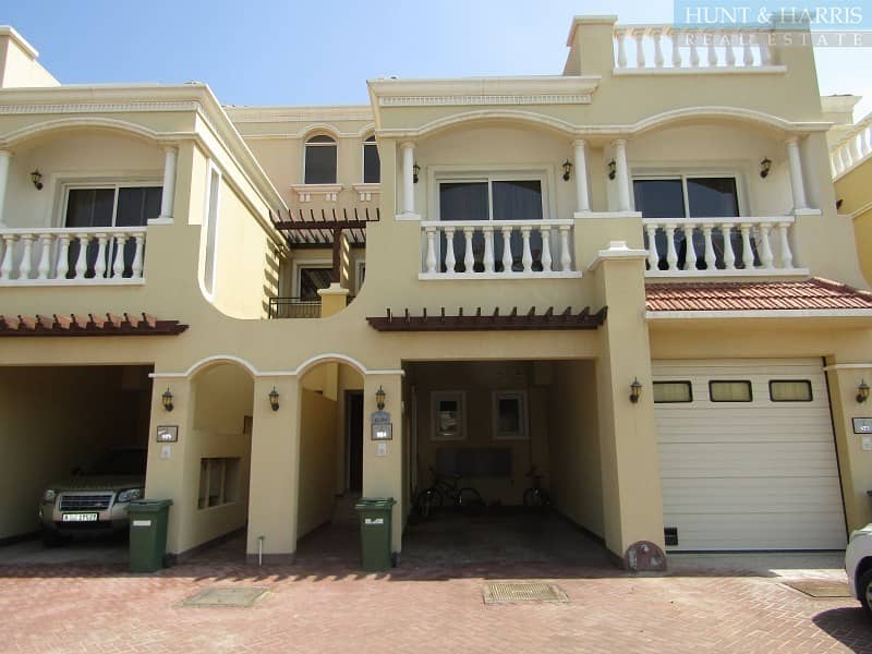 Charming two bedroom townhouse overlooking the pool
