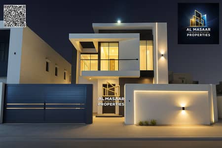 5 Bedroom Villa for Sale in Al Rawda, Ajman - batch_edited night-time im. png 5 Bedroom Villa for Sale in Al Rawda, Ajman - batch_edited night-time im. png