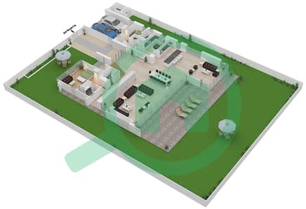 高尔夫广场 - 6 卧室别墅类型B2 MODERN戶型图