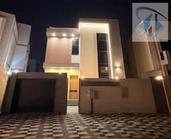 فيلا فاخرة للإيجار مع تصميم مودرن و امام حديقة و المحلات