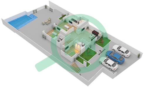 Mayan 3 - 3 Bedroom Apartment Type B2 Floor plan