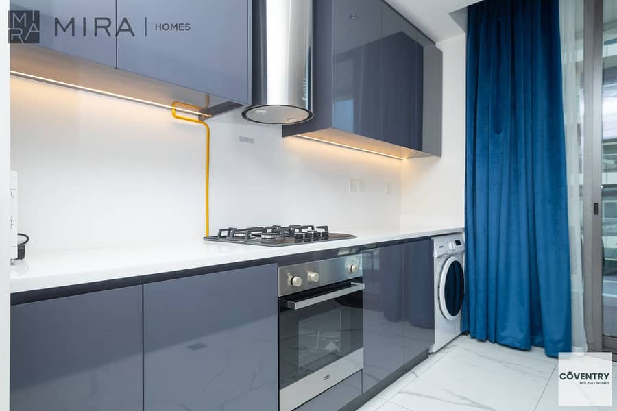 Elegant 1BR | Canal View | Business Bay | Short-Term Stay - Image 14