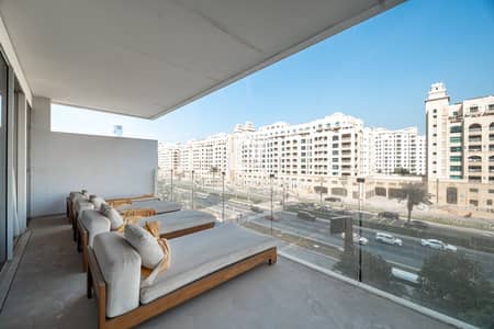 3 Bedroom Apartment for Rent in Palm Jumeirah, Dubai - Furnished | Luxury Sea View | Plus Maids Room