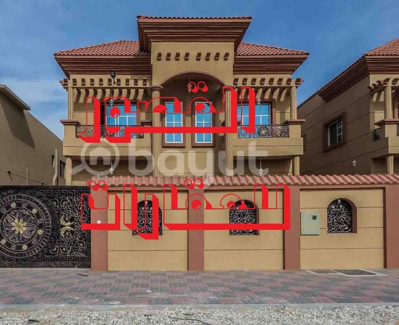 Villa for sale excellent design close to the main street at a very favorable price