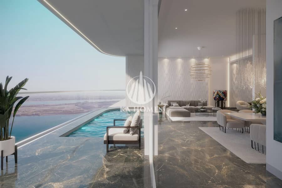 Own a luxury apartment with a stunning sea view, featuring modern design - Image 7