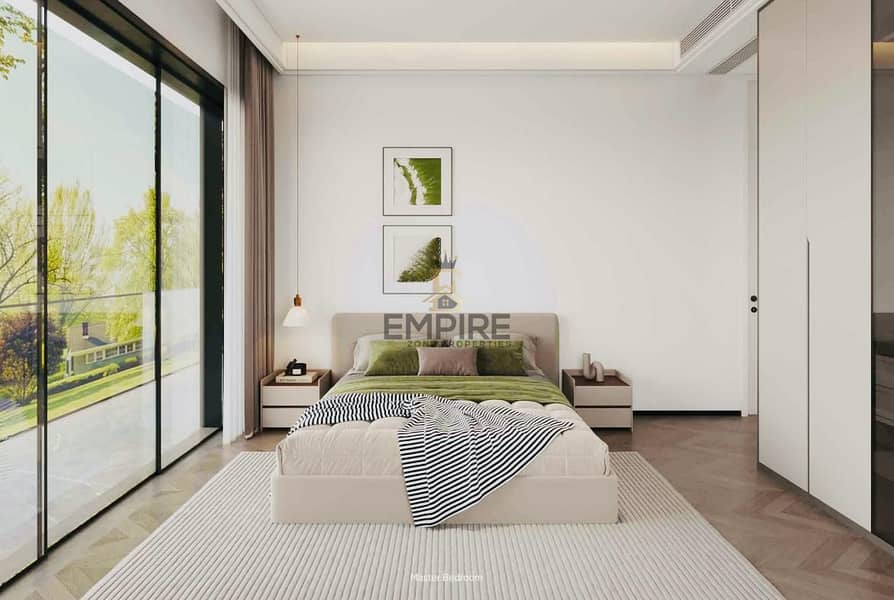 Fully Furnished 3+ Maid Bedroom Residence with Smart Home Features Overlooking Villa Community & Park - Image 11