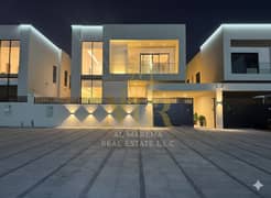 فيلا فاخرة تشطيبات فندقية في الزاهية | 5 غرف نوم ماستر + غرفة خادمة | ارتداد 30 متر | تملك حر لجميع الجنسيات | سعر مميز مقارنة بالمواصفات