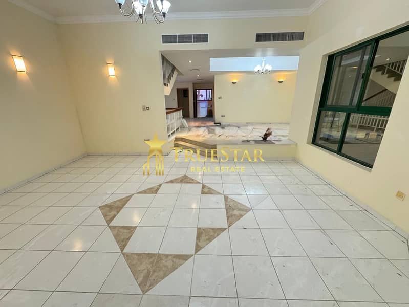 PRESTIGIOUS COMPOUND VILLA 3BR MAIDS SHARED GARDEN POOL GYM