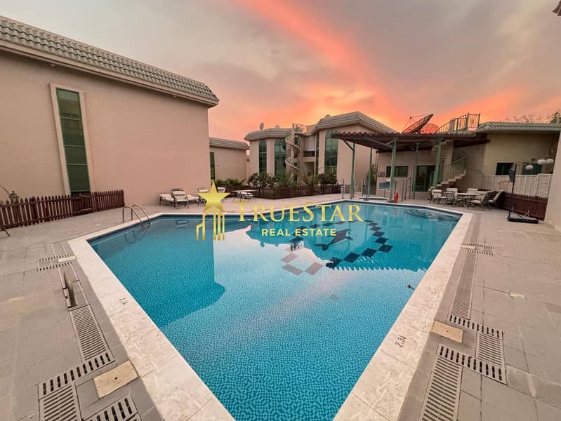 PRESTIGIOUS COMPOUND VILLA 3BR MAIDS SHARED GARDEN POOL GYM - Image 19