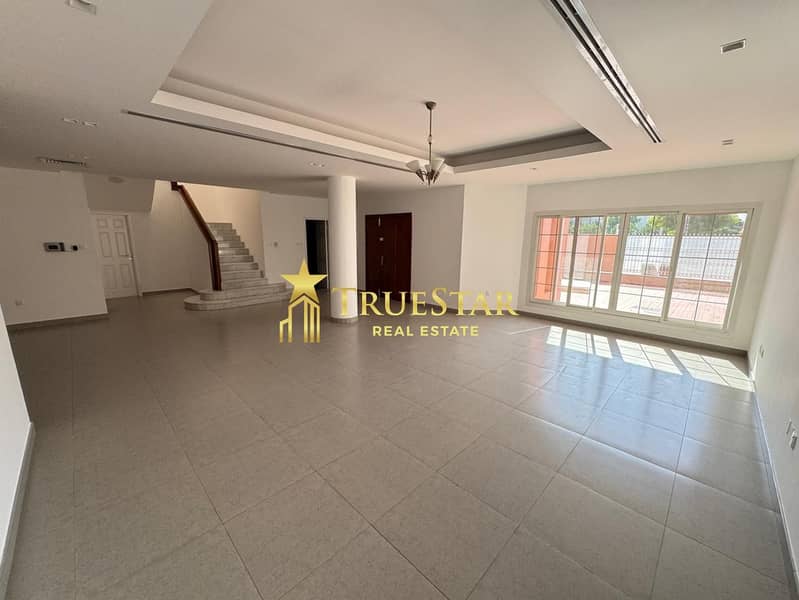 UPGRADED COMPOUND VILLA 5BR MAIDS PRIVATE GARDEN SHARED POOL GYM C