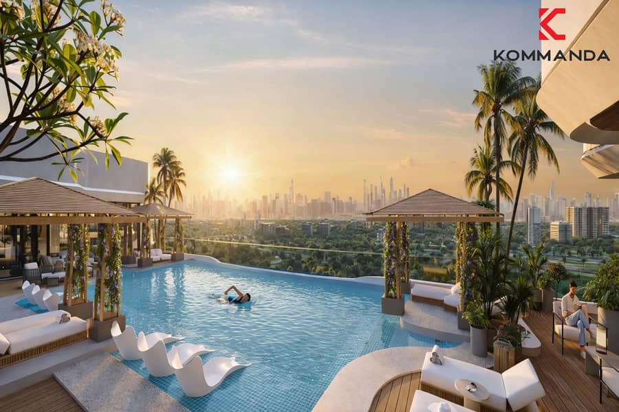 Lagoon view|40%Post Handover|High Rental Yield |1%Monthly