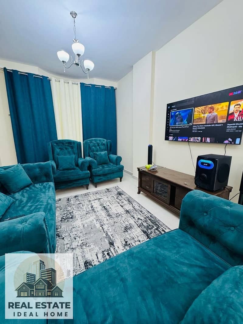Fully Furnished 2BHK Apartment with Balcony | Central AC | WiFi Sewa Separate – Just AED 4,490!