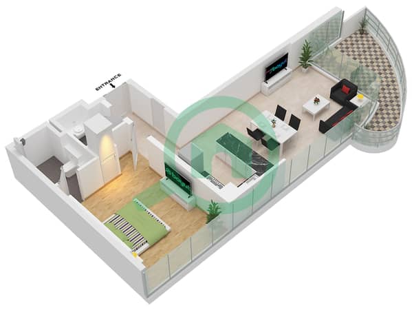 Type E4 Unit 11 Floor 3-13