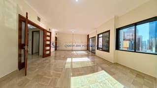 شقة 4 غرف نوم للإيجار في كورنيش أبوظبي | بالقرب من WTC | بدون عمولة