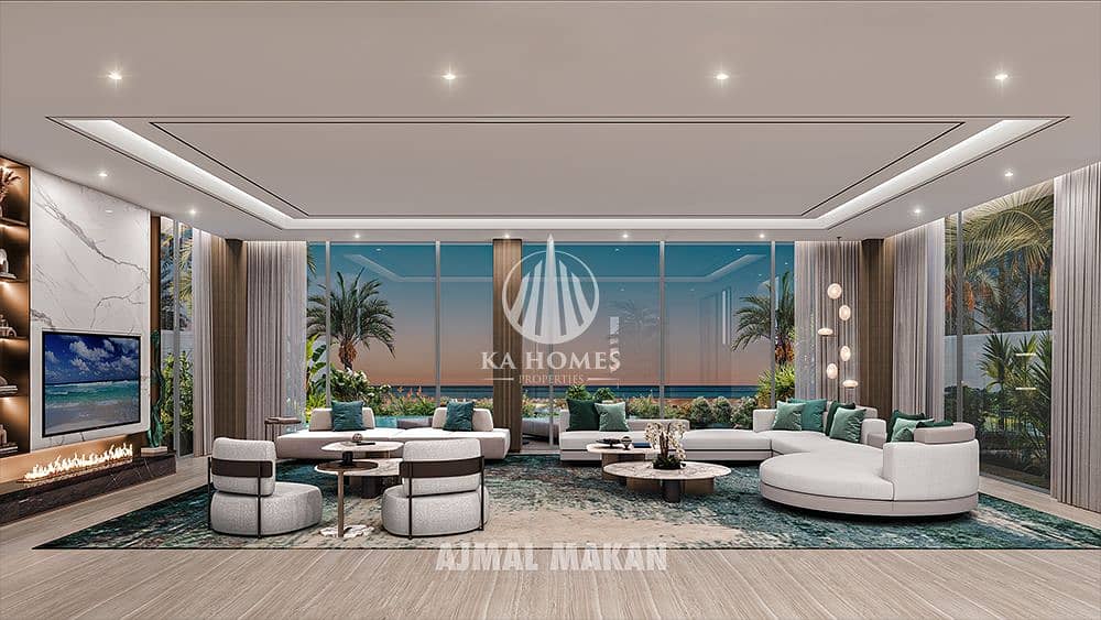 Luxury Residence Amidst Green Spaces | Private Villa | 5 Master Bedrooms | Modern Finishes | Freehold - Image 10