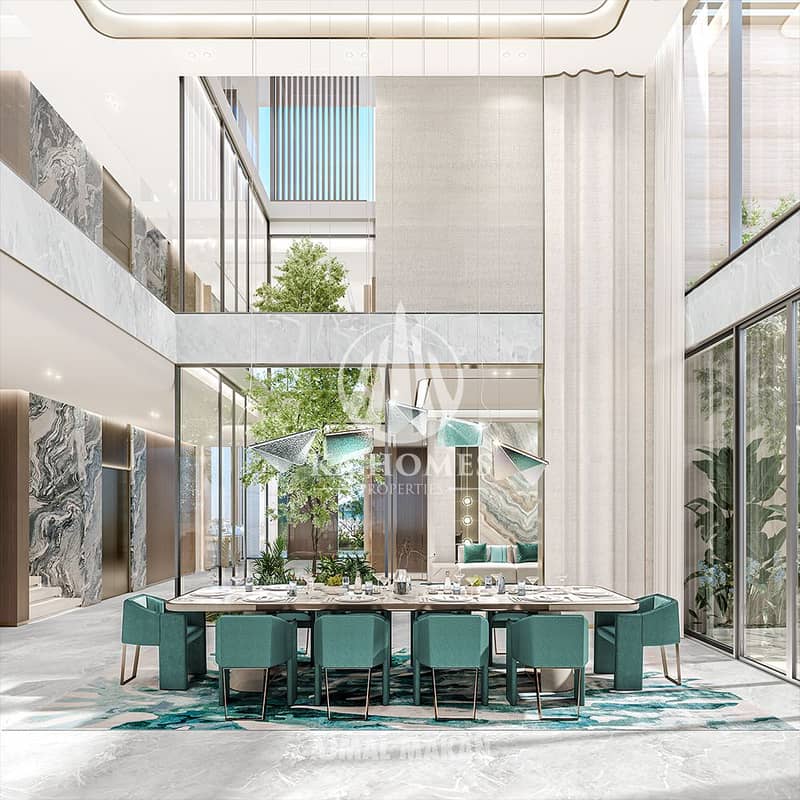 Luxury Residence Amidst Green Spaces | Private Villa | 5 Master Bedrooms | Modern Finishes | Freehold - Image 13