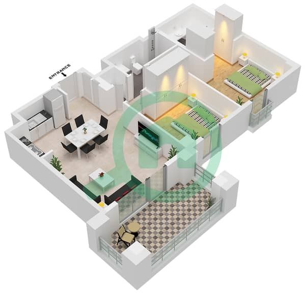 Unit 4 Floor 2-6 Unit 4 Floor 2-6