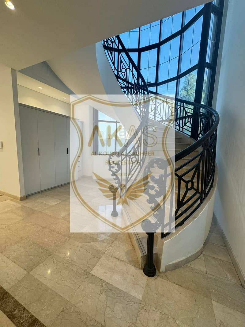 5 BEDROOM + MAID'S ROOM VILLA WITH GYM POOL | FAMILY ONLY | BEHIND ADIB BANK - Image 6