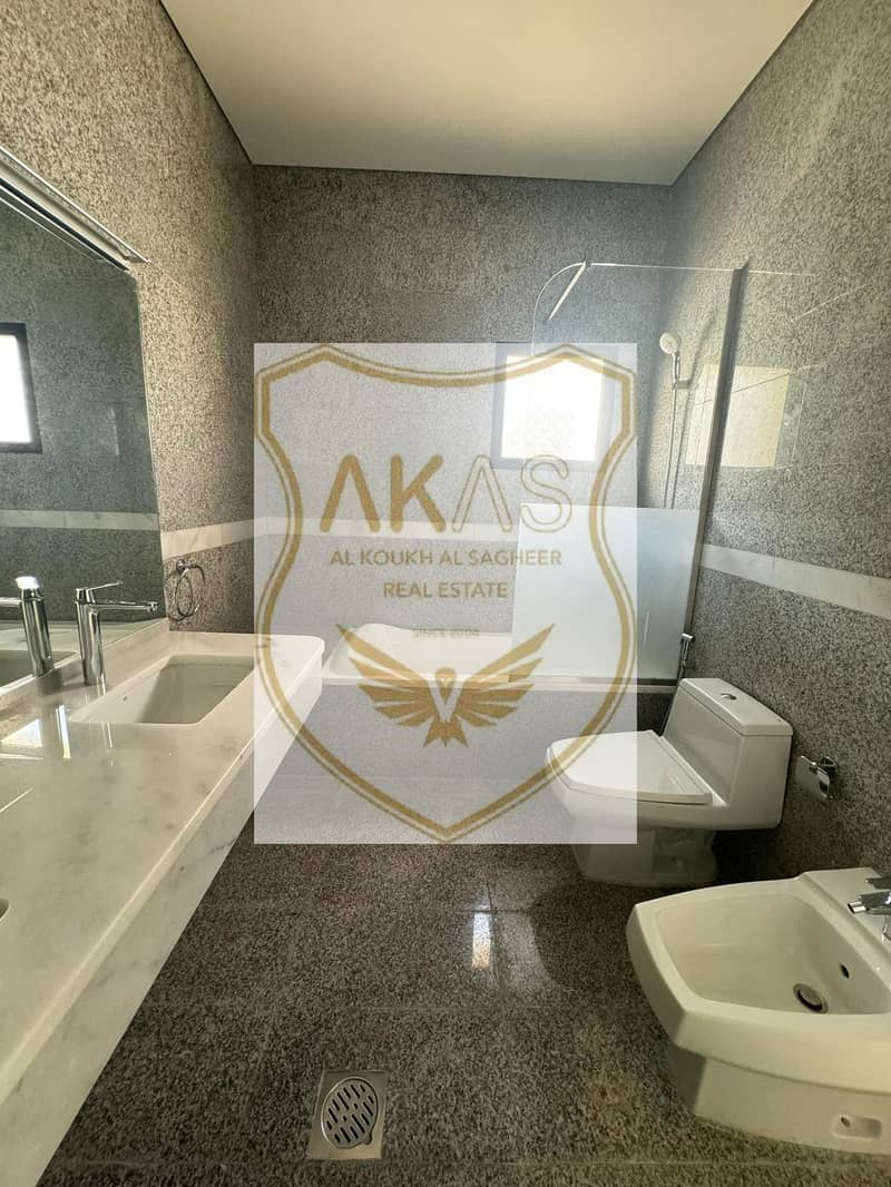 5 BEDROOM + MAID'S ROOM VILLA WITH GYM POOL | FAMILY ONLY | BEHIND ADIB BANK - Image 11