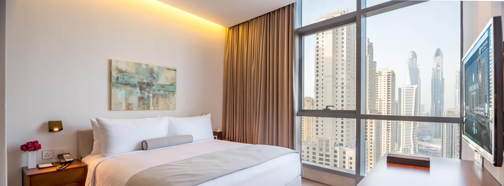 Spacious JBR/Marina View Apartment - Fully Serviced Spacious JBR/Marina View Apartment - Fully Serviced