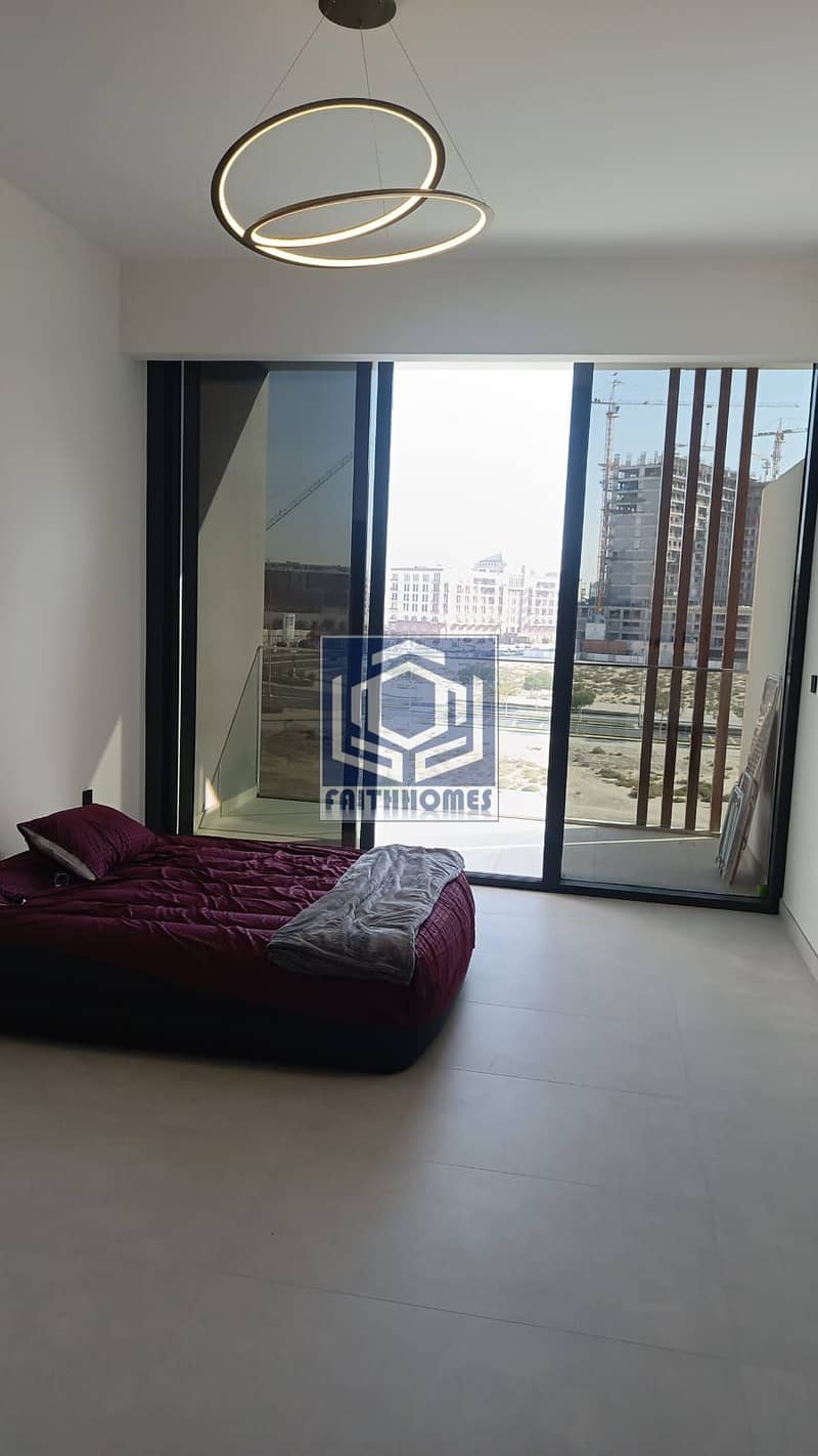 1 Cheque | Ready to Move Semi-Furnished Studio with Pool View - Image 5