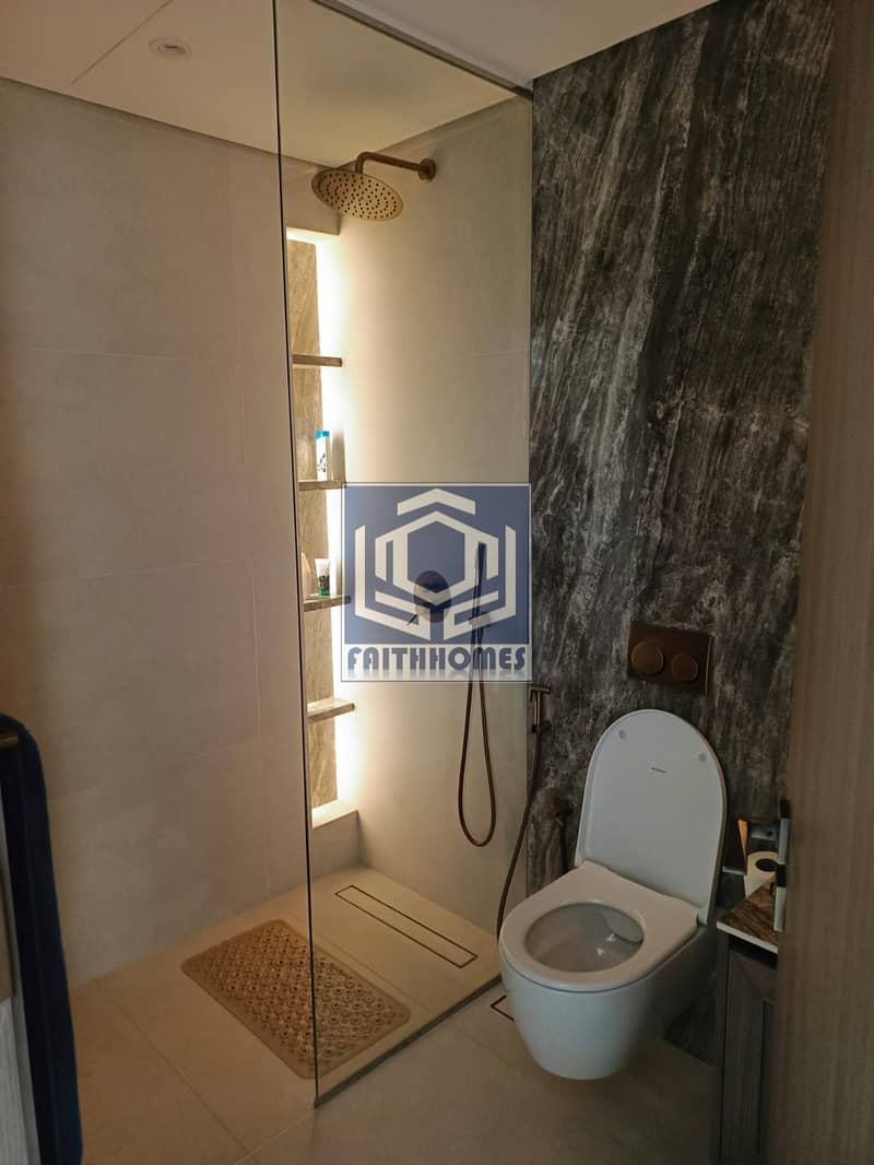 1 Cheque | Ready to Move Semi-Furnished Studio with Pool View - Image 6