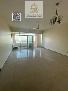 شقه غرفتين وصاله ايجار نوى ابراج الهورايزون باطلاله على خور عجمان مباشر