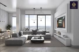 غرفة وصالة- تملك حر- اقساط4 سنوات- التسليم2026 - 10%عائد استثماري- مجمع سكني مغلق